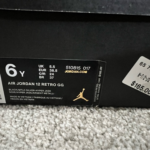 Hyper Jade Jordan 12s - Picture 4 of 4